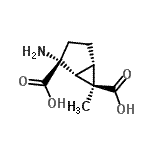 CAS#: 321903-28-0， (1R,5S,6R)-2-Amino-6-Methylbicyclo[3.1.0]Hexane-2,6-Dicarboxylic Acid
