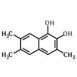 CAS#: 32249-78-8， 3,6,7-Trimethyl-1,2-Naphthalenediol