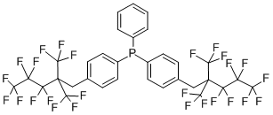 CAS#: 322647-83-6， Bis[4-(1H,1H,2H,2H-Perfluorohexyl)Phenyl]Phenylphosphine