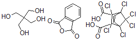 CAS#: 32313-05-6， 1,4,5,6,7,7-hexachloro-Bicyclo(2.2.1)hept-5-ene-2,3-dicarboxylic acid polymer with 2,2-bis(hydroxymethyl)-1,3-propanediol and 1,3-isobenzofurandione