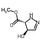 CAS#: 323196-50-5， Methyl (4S,5R)-4-Hydroxy-4,5-Dihydro-1H-Pyrazole-5-Carboxylate