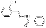 structure of CAS# 3232-37-9, Salicylidene Benzhydrazide;N'-[(6-Oxo-1-Cyclohexa-2,4-Dienylidene)Methyl]Benzohydrazide;N'-[(6-Keto-1-Cyclohexa-2,4-Dienylidene)Methyl]Benzohydrazide;N'-[(E)-(6-Keto-1-Cyclohexa-2,4-Dienylidene)Methyl]Benzohydrazide