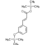 CAS#: 32342-01-1， Trimethylsilyl (2E)-3-{3-[(Trimethylsilyl)Oxy]Phenyl}Acrylate
