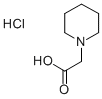 结构式 CAS# 3235-68-5, 2-哌啶-1-基乙酸盐酸盐