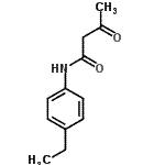 CAS 登录号：32357-75-8， N-(4-乙基苯基)-3-氧代丁酰胺