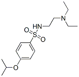 CAS 登录号:32410-97-2, N-(2-二乙基氨基乙基)-4-丙-2-基氧基苯磺酰胺