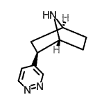 CAS#: 324575-73-7， (1R,2R,4S)-2-(4-Pyridazinyl)-7-Azabicyclo[2.2.1]Heptane