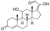 CAS 登录号：3247-38-9， (2E)-2-羟基-2-[(8S,9S,10R,13S,14S)-11-羟基-10,13-二甲基-3-氧代-2,6,7,8,9,11,12,14,15,16-十氢-1H-环戊二烯并[a]菲-17-亚基]乙醛