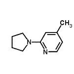 CAS#: 325460-95-5， 4-Methyl-2-(1-Pyrrolidinyl)Pyridine