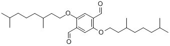 structure of CAS# 325461-35-6, 2,5-Bis(3,7-dimethyloctyloxy)terephthalaldehyde;2 5-BIS(3' 7'-DIMETHYLOCTYLOXY)TEREPHTA&