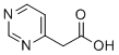 structure of CAS# 325491-53-0, 4-Pyrimidineacetic Acid;4-Pyrimidineacetic Acid (9CI);2-(Pyrimidin-4-Yl)Acetic Acid;PYRIMIDIN-4-YL-ACETIC ACID