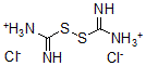 CAS 登录号：3256-06-2， [(铵基亚氨甲酰)二硫基亚氨甲酰]铵二氯化物