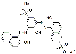 CAS#: 3258-74-0， Disodium (5Z)-5-[[2-Hydroxy-3-[(2Z)-2-(2-Oxonaphthalen-1-Ylidene)Hydrazinyl]-5-Sulfonatophenyl]Hydrazinylidene]-6-Oxonaphthalene-2-Sulfonate