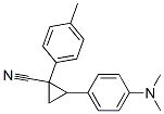 CAS 登录号：32589-51-8， 2-(4-二甲基氨基苯基)-1-(4-甲基苯基)环丙烷-1-甲腈