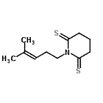 CAS#: 325956-81-8， 1-(4-Methyl-3-Penten-1-Yl)-2,6-Piperidinedithione