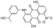 CAS 登录号：3263-47-6， 1,5-二羟基-4-[[3-(1-羟基乙基)苯基]氨基]-8-硝基蒽-9,10-二酮