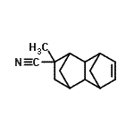 CAS#: 326613-61-0， 4-Methyltetracyclo[6.2.1.1<Sup>3,6</Sup>.0<Sup>2,7</Sup>]Dodec-9-Ene-4-Carbonitrile