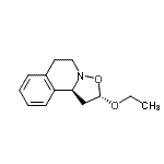 CAS#: 327187-97-3， (2S,10bS)-2-Ethoxy-1,5,6,10B-Tetrahydro-2H-[1,2]Oxazolo[3,2-a]Isoquinoline