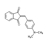 CAS#: 32755-45-6， 2-[4-(Dimethylamino)Benzylidene]-1H-Indene-1,3(2H)-Dione