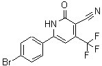 CAS#: 328012-22-2， 3-Cyano-4-Trifluoromethyl-6-(4'-Bromophenyl)-Pyridine-2-One