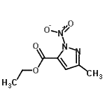 CAS#: 328026-04-6， Ethyl 3-Methyl-1-Nitro-1H-Pyrazole-5-Carboxylate