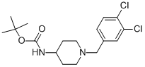 CAS#: 328083-79-0， [1-[(3,4-Dichlorophenyl)Methyl]-4-Piperidinyl]-Carbamic Acid 1,1-Dimethylethyl Ester