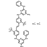 CAS#: 32866-17-4， Diammonium 2,2'-[(E)-1,2-Ethenediyl]Bis{5-[(4-Amino-6-Anilino-1,3,5-Triazin-2-Yl)Amino]Benzenesulfonate}