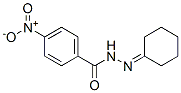 结构式 CAS# 329-84-0, N-(环己亚基氨基)-4-硝基苯甲酰胺