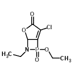 CAS#: 329201-01-6， 4-Chloro-6-Ethoxy-7-Ethyl-2-Oxa-7-Aza-6-Phosphabicyclo[3.2.0]Hept-4-En-3-One 6-Oxide