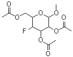 CAS#: 32934-08-0， Methyl 2,3,6-Tri-O-Acetyl-4-Deoxy-4-Fluorohexopyranoside