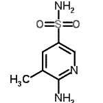 CAS#: 329945-05-3， 6-Amino-5-Methyl-3-Pyridinesulfonamide