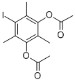structure of CAS# 33035-41-5, Iodomesitylene Diacetate;2-(Diacetoxyiodo)Mesitylene 2,4,6-Trimethyl(Diacetoxyiodo)Benzene 2,4,6-Trimethyliodobenzene Diacetate;2,4,6-TRIMETHYL(DIACETOXYIODO)BENZENE;2,4,6-TRIMETHYLIODOBENZENE DIACETATE