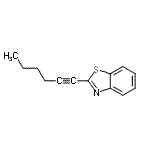 CAS#: 330436-78-7， 2-(1-Hexyn-1-Yl)-1,3-Benzothiazole