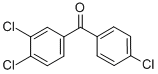structure of CAS# 33093-42-4, 3,4,4'-Trichlorobenzophenone;3,4,4'-TRICHLOROBENZOPHENONE