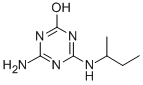 CAS 登录号：33124-63-9， 4-氨基-6-(丁烷-2-基氨基)-5H-1,3,5-三嗪-2-酮