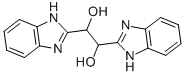 structure of CAS# 3314-32-7, 1,2-Bis(1H-Benzimidazol-2-Yl)Ethane-1,2-Diol;Oprea1_814040;Zero/006135;Oprea1_148413