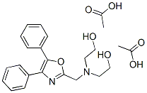 CAS#: 33161-82-9， 2-[2-Acetyloxyethyl-[[4,5-Di(Phenyl)-1,3-Oxazol-2-Yl]Methyl]Amino]Ethyl Acetate