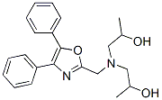 CAS#: 33161-83-0， 1-[[4,5-Di(Phenyl)-1,3-Oxazol-2-Yl]Methyl-(2-Hydroxypropyl)Amino]Propan-2-Ol