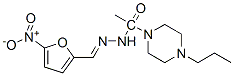 CAS#: 33165-18-3， N-[(5-Nitrofuran-2-Yl)Methylideneamino]-2-(4-Propylpiperazin-1-Yl)Acetamide