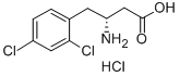 structure of CAS# 331847-13-3, (R)-3-Amino-4-(2,4-Dichlorophenyl)Butanoic Acid Hydrochloride;D-Β-Homophe(2,4-Dicl)-OH·Hcl  (R)-3-Amino-4-(2,4-Dichlorophenyl)Butyric Acid Hydrochloride;(R)-3-AMINO-4-(2,4-DICHLOROPHENYL)BUTANOIC ACID HYDROCHLORIDE;(R)-3-AMINO-4-(2,4-DICHLOROPHENYL)BUTYRIC ACID HYDROCHLORIDE