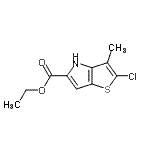 CAS#: 332099-56-6， Ethyl 2-Chloro-3-Methyl-4H-Thieno[3,2-b]Pyrrole-5-Carboxylate