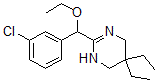 CAS#: 33210-43-4， 2-[(3-Chlorophenyl)-Ethoxymethyl]-5,5-Diethyl-4,6-Dihydro-1H-Pyrimidine