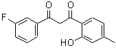 CAS 登录号：332103-27-2， 1-(3-氟苯基)-3-(2-羟基-4-甲基苯基)-1,3-丙烷二酮