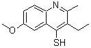 CAS#: 332150-08-0， 3-Ethyl-6-Methoxy-2-Methyl-4-Quinolinethiol