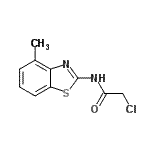 CAS#: 3323-85-1， 2-Chloro-N-(4-Methyl-1,3-Benzothiazol-2-Yl)Acetamide