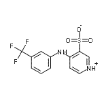 CAS#: 33263-48-8， 4-{[3-(Trifluoromethyl)Phenyl]Amino}-3-Pyridinesulfonic Acid