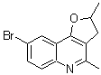 CAS#: 332898-44-9， 8-Bromo-2,4-Dimethyl-2,3-Dihydrofuro[3,2-c]Quinoline