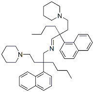 CAS#: 33310-62-2， 2-Naphthalen-1-Yl-N-[2-Naphthalen-1-Yl-2-(2-Piperidin-1-Ylethyl)Hexyl]-2-(2-Piperidin-1-Ylethyl)Hexan-1-Imine