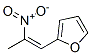structure of CAS# 33322-20-2, 2-[(E)-2-Nitroprop-1-Enyl]Furan;2-(2-Nitroprop-1-Enyl)Furan;Furan, 2-(2-Nitro-1-Propenyl)-;Furan, 2-(2-Nitropropenyl)-
