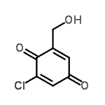 CAS#: 333344-08-4， 2-Chloro-6-(Hydroxymethyl)-1,4-Benzoquinone